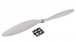 Пропелер зворотного обертання 11x4.7R (білий)