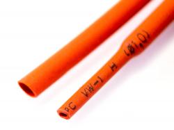 Термозбіжна трубка 1мм (Червона)