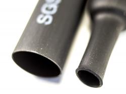 Термозбіжна трубка 6мм (Чорна)