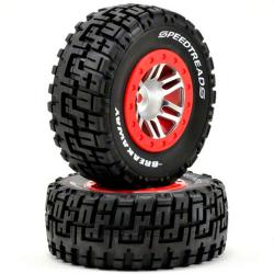 Колеса Dynamite SpeedTreads Breakaway  1/10 SC 12мм (пара)