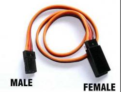Удлинитель для сервоприводов 40 см, разъемы JR, 26AWG