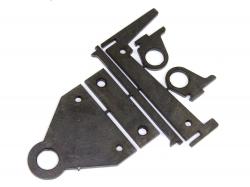 KIT кронштейн токосъемника и задний мост для трассовых автомоделей