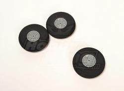 Колесо для шасі авіамоделі 80мм