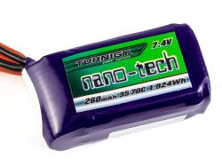 Аккумулятор Turnigy nano-tech 260mAh 2S 35C