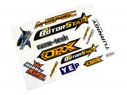 Набір наліпок на авіамодель