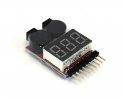 Тестер для LiPO аккумуляторов 1-8S