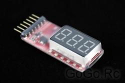 Прилад для вимірювання напруги в акумуляторі 2-6S