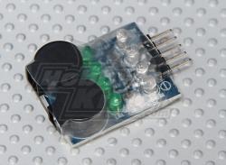 Бортовий сигналізатор розряду акумулятора 2S-4S