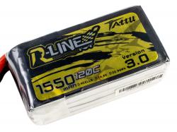 Аккумулятор TATTU R-Line V3.0 1550mAh 4S 120C