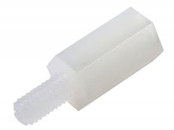 Стойка нейлоновая винт-гайка M3х10мм