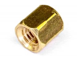 Стойка латунная с двусторонней внутренней резьбой M3х5мм