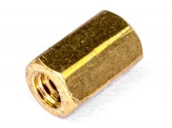 Стойка латунная с двусторонней внутренней резьбой M2х5мм