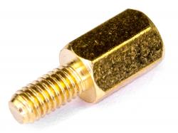 Стойка латунная винт-гайка M3х7мм