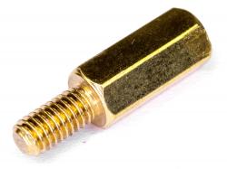 Стойка латунная винт-гайка M3х10мм