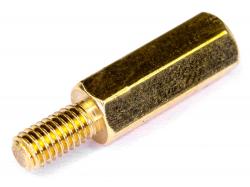 Стойка латунная винт-гайка M3х12мм