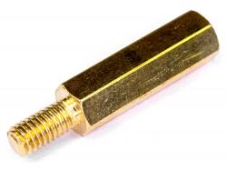 Стойка латунная винт-гайка M3х15мм