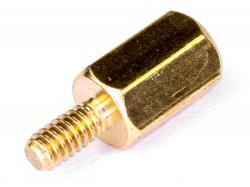 Стойка латунная винт-гайка M2х6мм