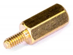 Стойка латунная винт-гайка M2х8мм