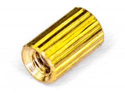 Стойка латунная с двусторонней внутренней резьбой M2х5мм