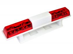 Полицейская автомобильная светодиодная мигалка AX501 (красный-красный)