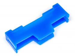 Фиксатор разъемов боковой JR/Futaba (синий)