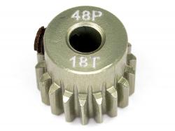 Шестерня ведущая (пиньон) Surpass Hobby 48P 18T алюминий