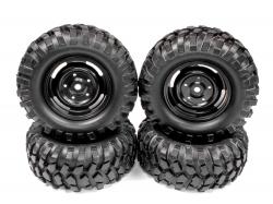 Комплект колес Rock Crawler 97мм 1/10 (4шт)