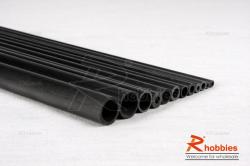 Трубка карбонова 6мм x 3мм x 1000мм