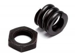 Гайка и пружина сцепления 10мм #106720