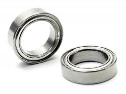 Подшипники с металлическим пыльником 10x15x4 (2шт) #B030
