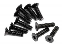 Винты с потайной головкой М3х12мм (10шт) #Z084