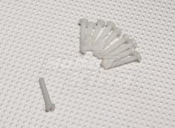 Винт пластиковый М4x25мм