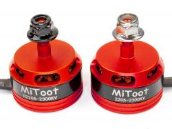 Пара безколекторних двигунів MiToot DX2205-2300kv (CW+CCW)