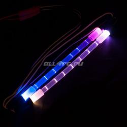 Світло для автомоделей (оранжеве-жовте-зелене-фіолетове-червоне)