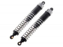 Масляные амортизаторы 120мм для автомоделей 1/10 2шт (Gun metal)