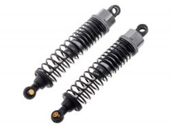 Масляные амортизаторы 85мм для автомоделей 1/10 2шт (Gun Metal)