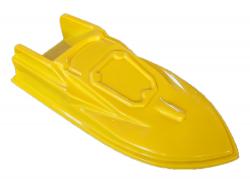 Заготовка корпуса карпового корабля 3мм АБС+Полистирол (69х30х18см)