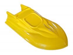 Заготовка корпуса карпового корабля 3мм АБС+Полистирол (75х33х21см)