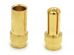 Роз’єм Polymax 3.5мм позолочений (пара)