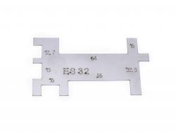 Инструмент для проведения технической комисии класса ES-32 трассовых автомоделей