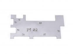 Инструмент для проведения технической комисии класса F1-32 трассовых автомоделей