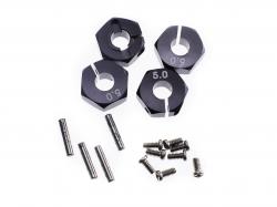 Алюминиевый шестигранный адаптер 5мм х 12мм (4шт)