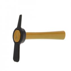 Декоративная кирка для трофи автомоделей масштаба 1/10 (желтая)