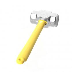 Декоративная кувалда для трофи автомоделей масштаба 1/10 (желтая)