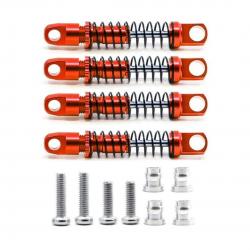 Масляные амортизаторы 44мм для автомоделей 1/18 4шт (Синие)