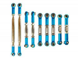 Набор регулируемых тяг 47-97мм (9шт) для автомоделей 1/12