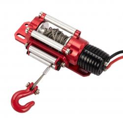 Автоматическая лебедка с металлическим тросом та пультом дистанційного керування 65мм