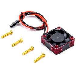 Охлаждающий вентилятор 30х30мм (красный)