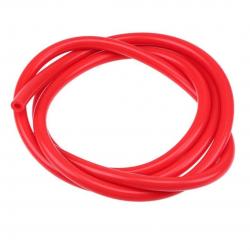 Силиконовый топливный шланг 20cм (красный)