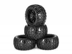 Комплект колес для Monster Truck 125мм 1/10 (4шт)